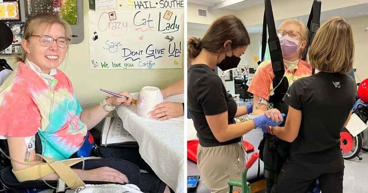 Caitlin Jensen Woman left paralyzed after chiropractor severed her