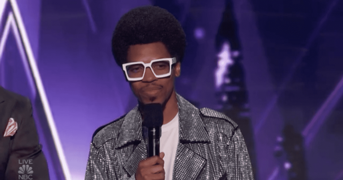 'AGT' 2022 FInale Comedian Mike E Winfield gets standing ovation from