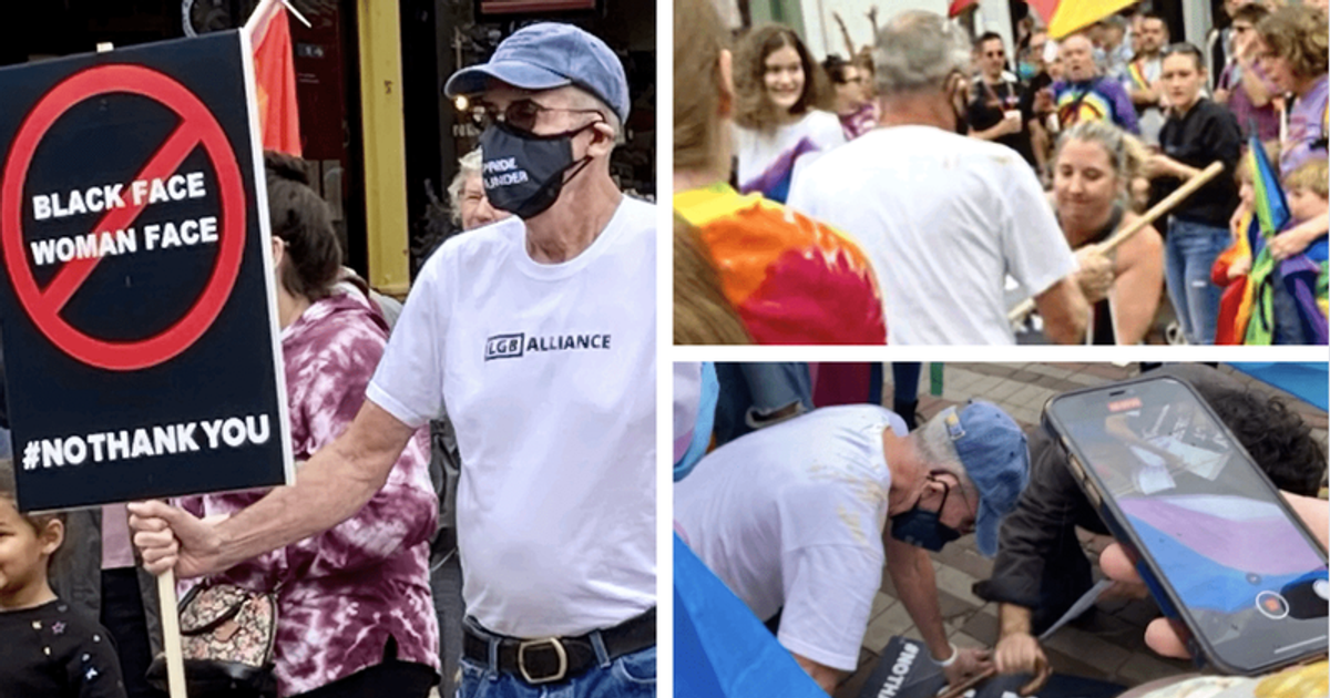 Fred Sargeant Stonewall vet, 74, assaulted by protrans mob for