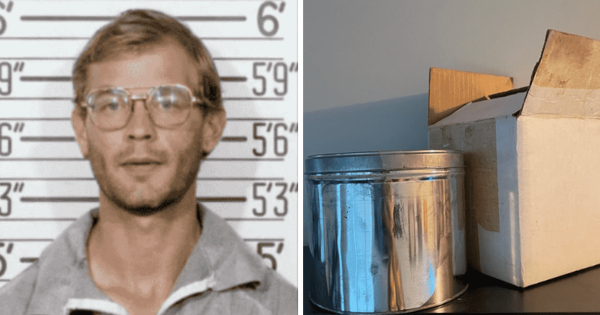 KILLER KEEPSAKES Jeffrey Dahmer's urn, glasses, Bible and letters