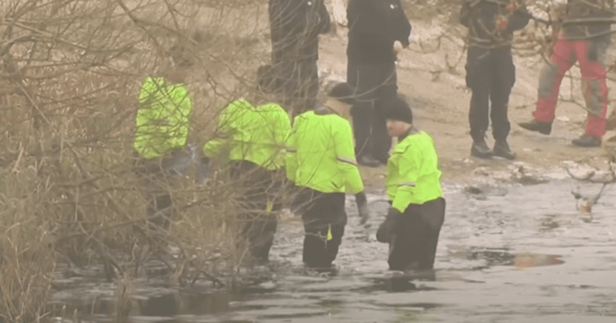 Three boys, 8, 10 and 11, die after falling into frozen lake while