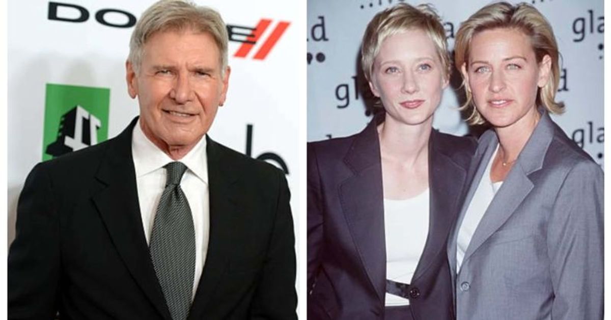 Harrison Ford 'confronted' Anne Heche over rumors about Ellen DeGeneres ...
