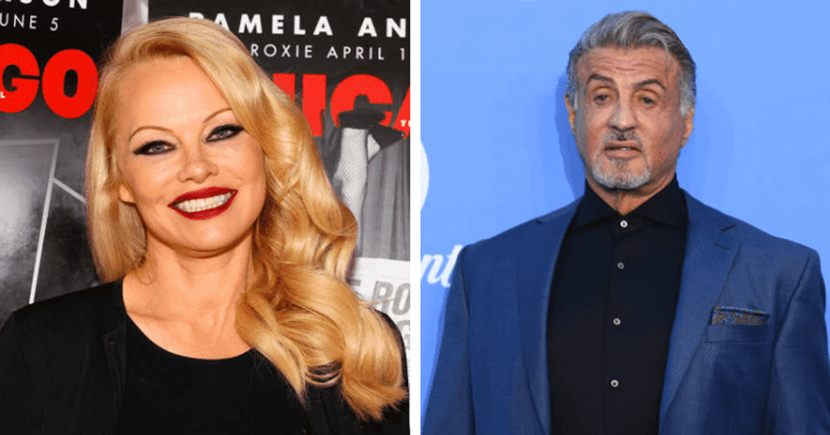 Pam Anderson claims Sylvester Stallone offered her condo and a Porsche