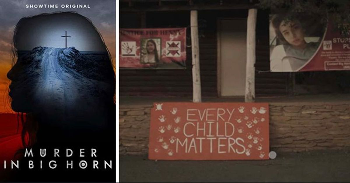 What day and time will 'Murder in Big Horn' premiere on Showtime? And