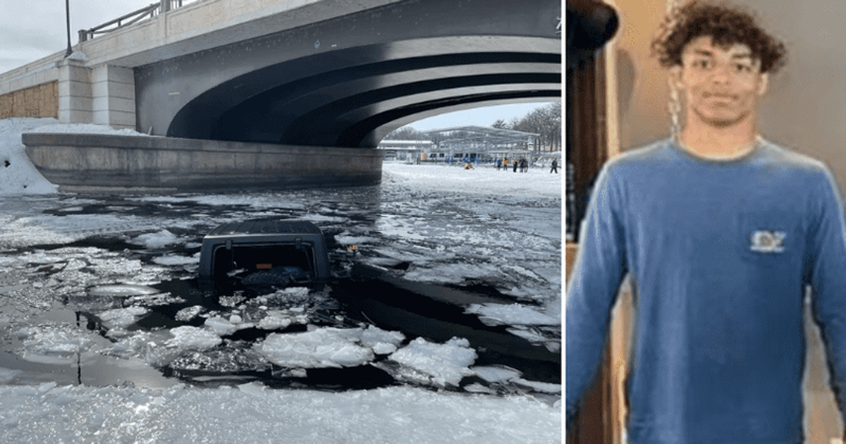 Joe Salmon Boy, 17, helps save man, 83, and his dog from icy Iowa lake