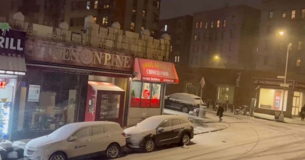 NYC records season's biggest snowfall after unusually dry winter as