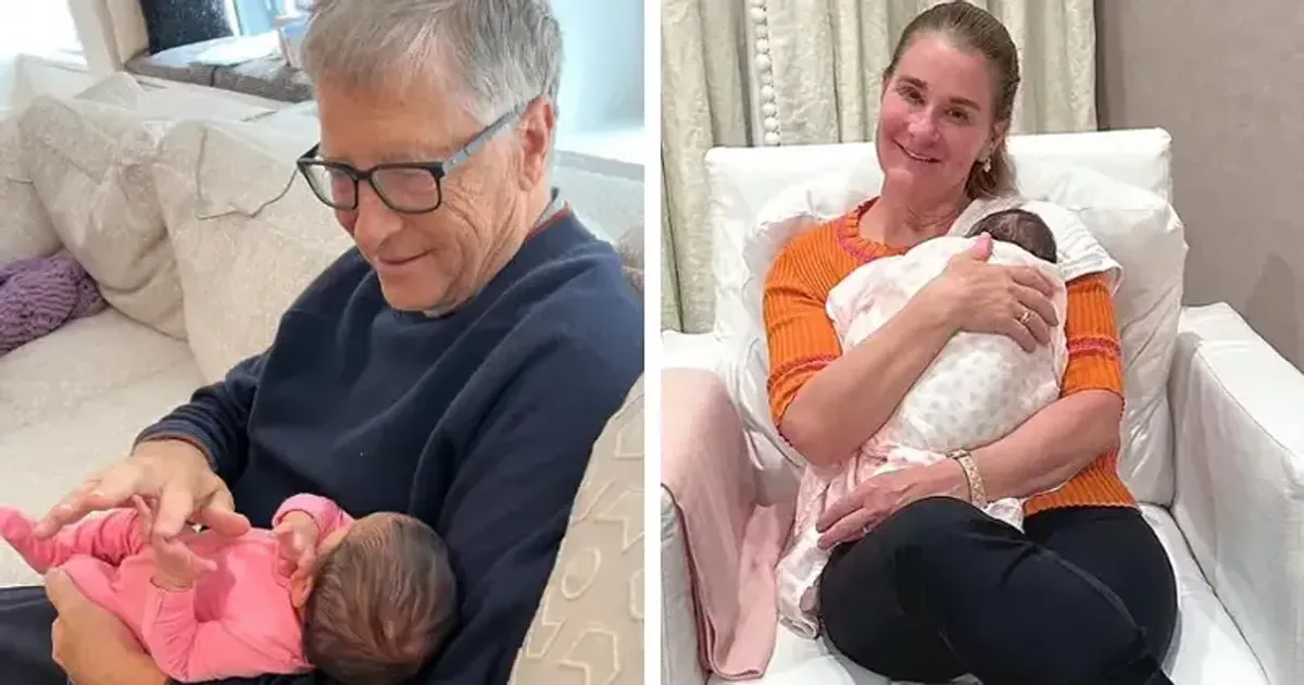 Bill and Melinda Gates share first photos of newborn granddaughter MEAWW(01)