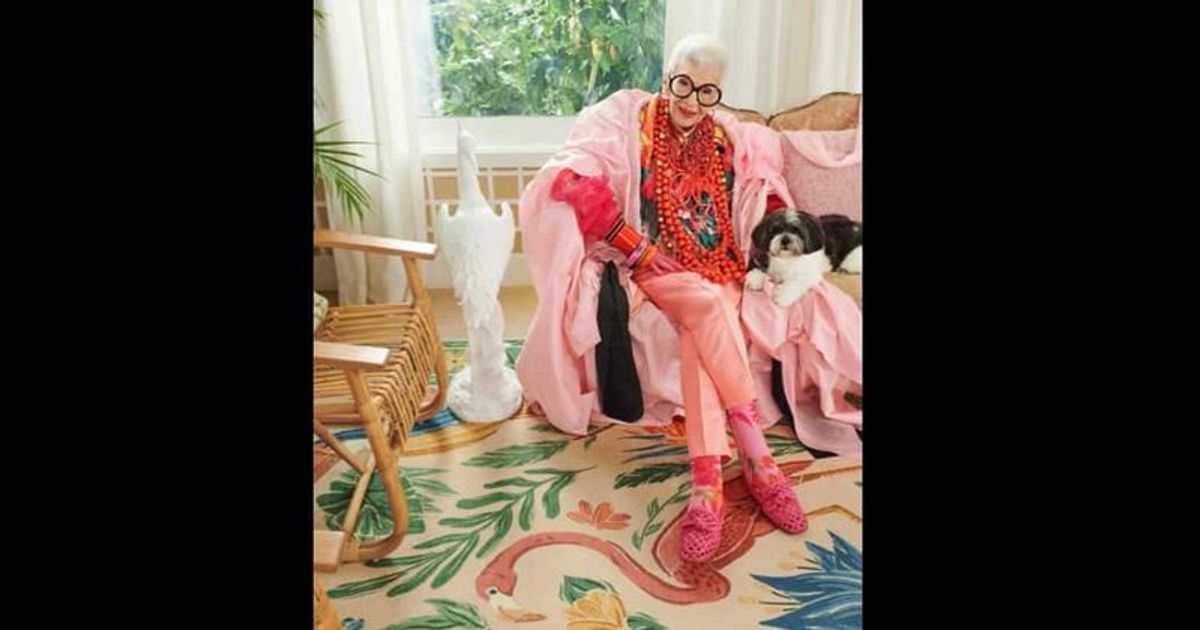 Iris Apfel: Check out 101-year-old fashion icon&amp;#39;s ruggable collection ...