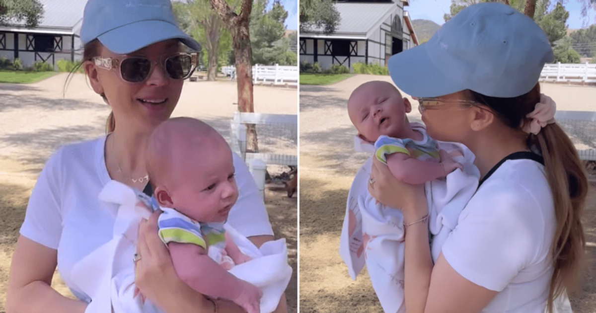 Kaley Cuoco can't stop kissing daughter Matilda during farm visit MEAWW