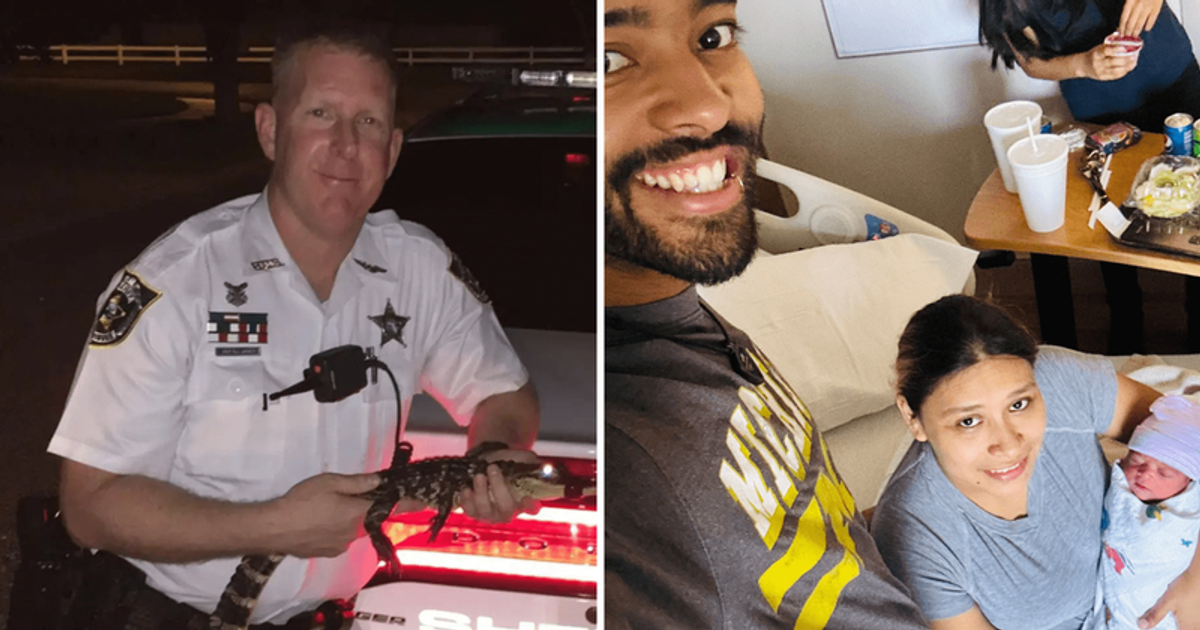 Who is Daniel 'Red' Jones? Hero deputy helps woman deliver baby on side(02)