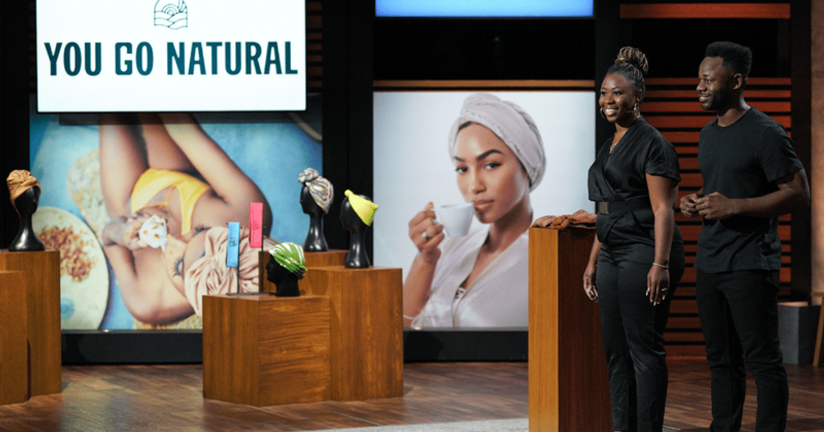 You Go Natural on 'Shark Tank' Here's where to buy pretied and satinlined headwraps