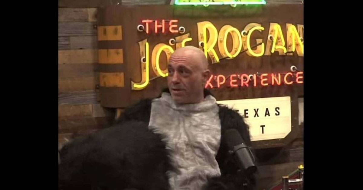 Joe Rogan 'sweats' and 'could barely breathe' after dressing up as