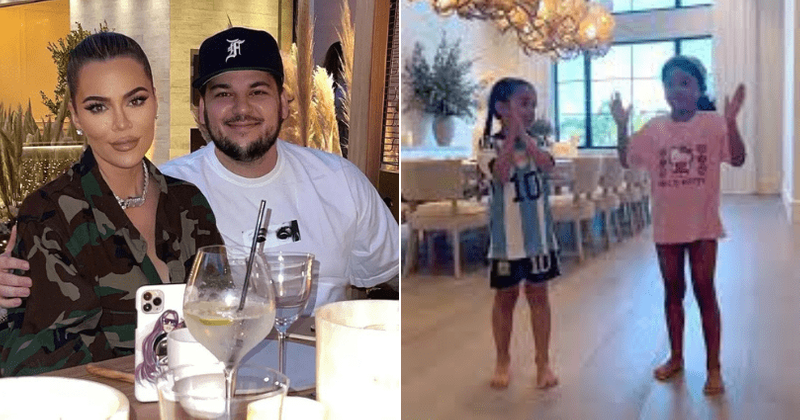 Khloe and Rob Kardashian’s Daughters True and Dream Charm Them With a