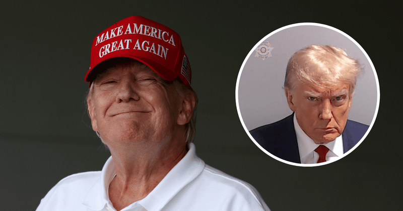 Former United States President Donald Trump Makes History With his First Presidential Mugshot