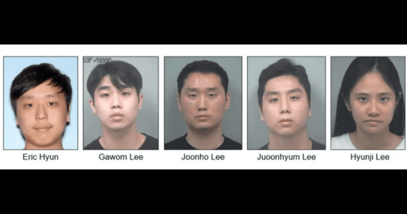 Soldiers of Christ: 5 adults, 1 teen arrested after decomposing body found in car's trunk in Georgia