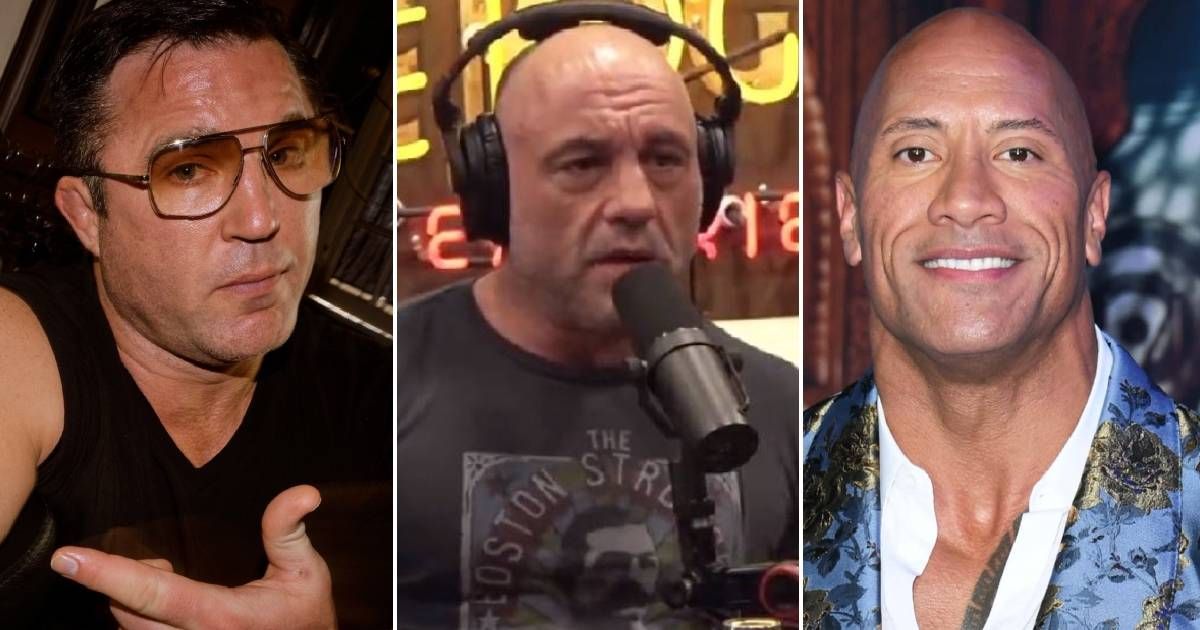 Chael Sonnen dubs Joe Rogan and The Rock's recent encounter as 'awkward ...