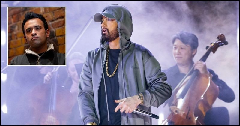 When Eminem Told Republican Vivek Ramaswamy to Stop Rapping His Songs At Campaign Trails