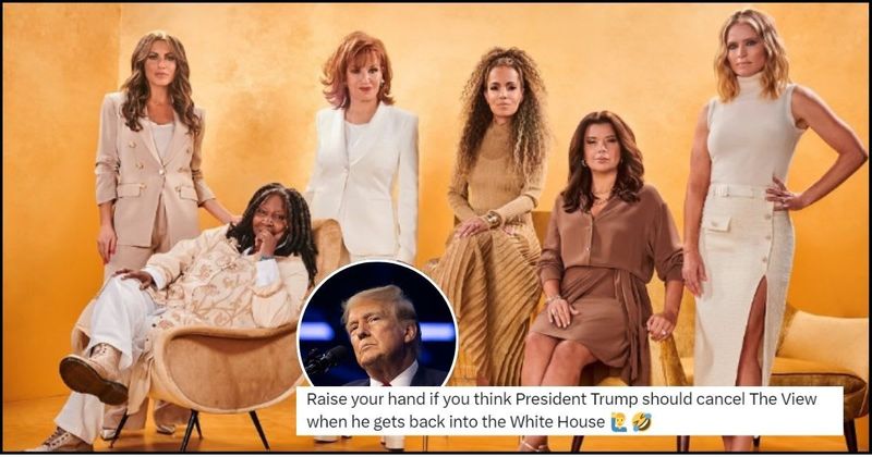 Here's Why Internet Thinks Donald Trump Might Cancel 'The View' Upon His White House Return