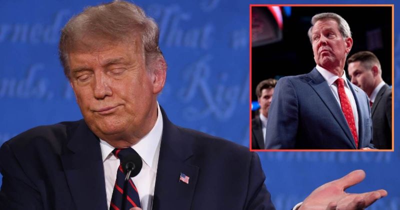 Trump Faced The Ultimate Shock After Brian Kemp Confessed THIS Just Before The Presidential Debate