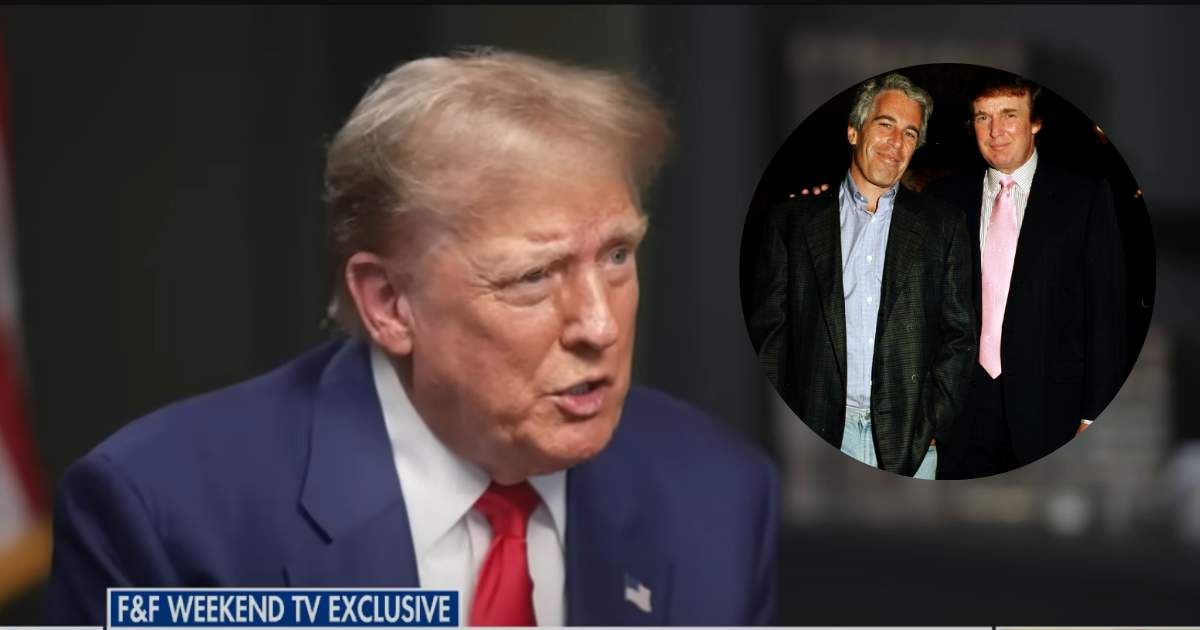 Netizens Raise Eyebrows as Trump ‘Stutters’ and Looks ‘Guilty’ When Asked About Epstein Files