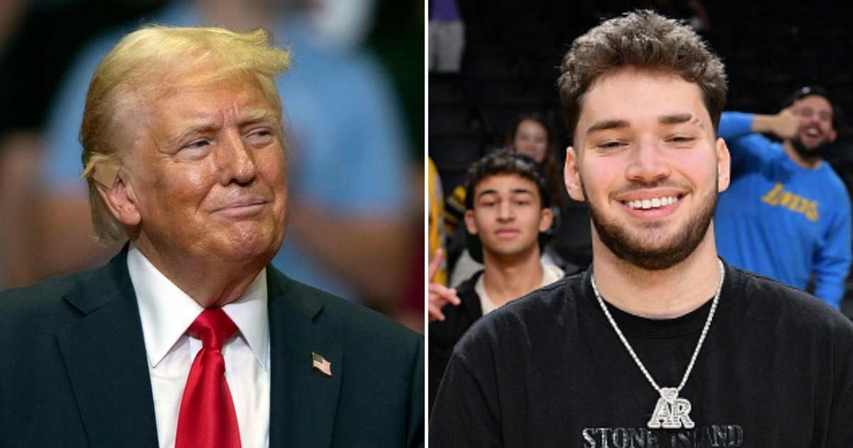 Right-Wing Streamer Adin Ross &lsquo;Gifts&rsquo; Donald Trump a Rolex and