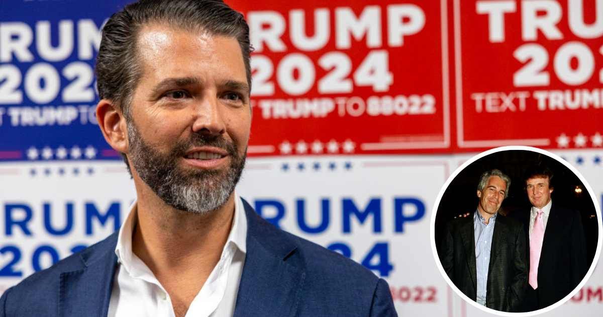 Don Jr's Off-Handed Comment Raises Questions About Ex-Prez's Role in Jeffrey Epstein's Demise
