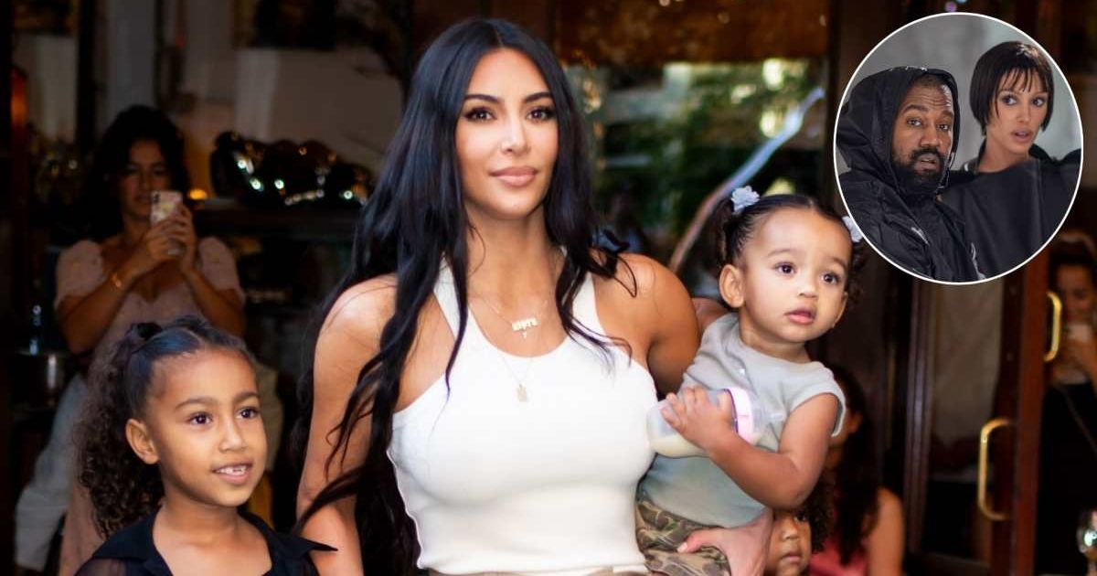 Why Kim Kardashian 'Never' Lets Kids Visit Kanye West and Bianca