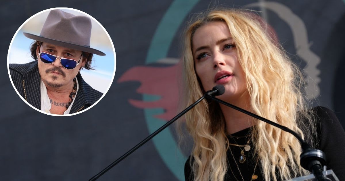 Amber Heard Reacts as Johnny Depp Lands in the Country Where She