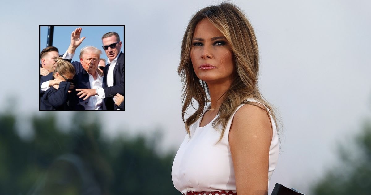 Here's Who Melania Trump Blames for Donald Trump's Two Assassination Attempts in Rare Interview