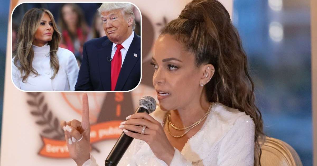 'The View' Co-Host Sunny Hostin Claims Melania Trump 'Can't Tolerate' Donald and Wants to 'Take Him Out