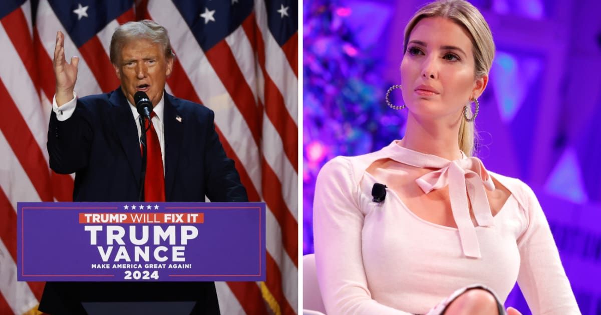 Ivanka Trump Gets Sidelined by Donald's New 'Right-Hand Woman' During Victory Speech