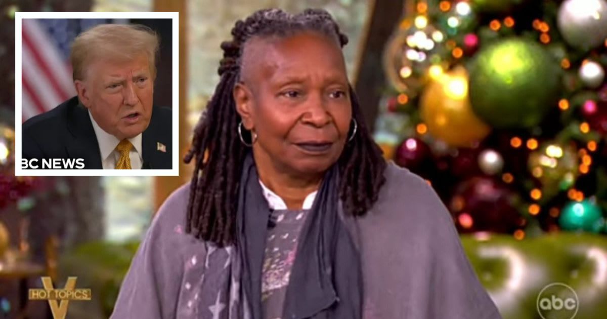 ‘The View’ Host Whoopi Goldberg Calls Trump’s Second Term in the White House as ‘Having a Period Again'